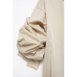 Summer Series Bowknot Decoration Poplin Shirt