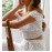 Short Top Printed Sexy Polka Dot Autumn Sexy Women off Shoulder