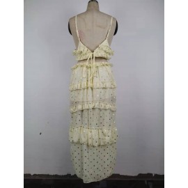 Dress Sequined Thailand Sanya Seaside Holiday Travel Beach Maxi Dress