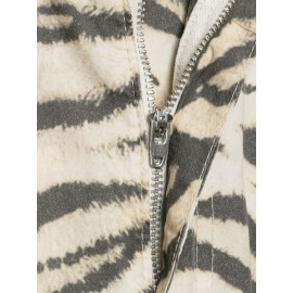 Women Clothing Animal Pattern Printing Wide Leg Laced Pants
