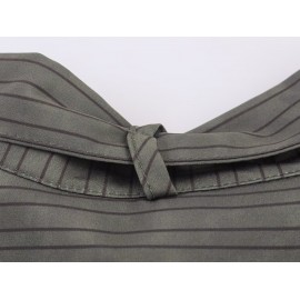 Women Clothing Spring Pocket Bow Shirt