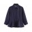 Women Clothing Top Short Skirt Hem Shirt