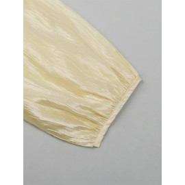 Bloomers Summer Streamer Trend Lazy Loose Casual Long Chiffon Pants