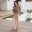 Women Top Leopard Print Collared Pleated Waist Tight Bubble Long Sleeve Shirt